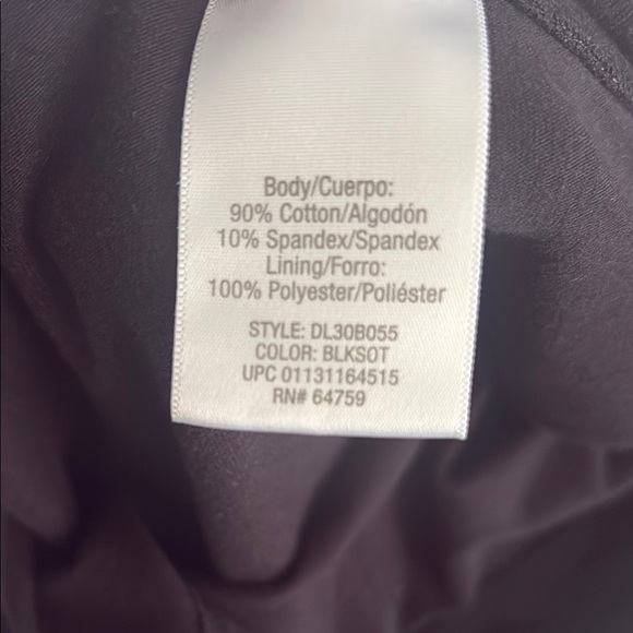 Danskin Black Athletic Shorts Simple Design | 2 pairs - Picture 5 of 6